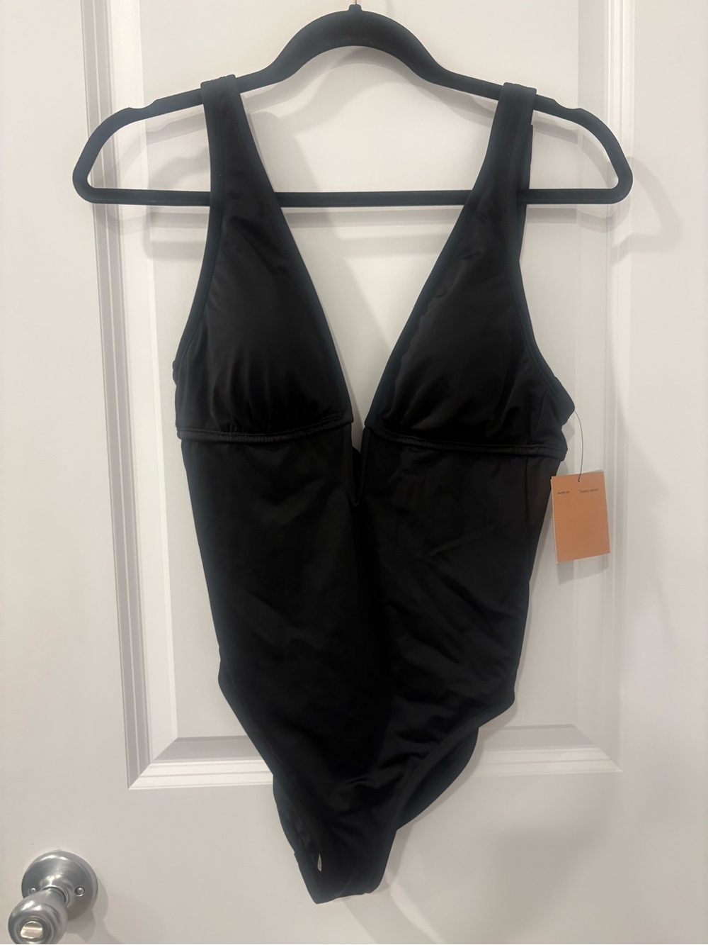 Shade & Shore Black One-Piece Swimsuit